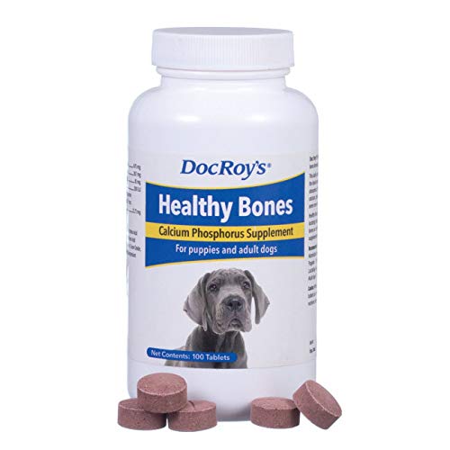 Revival Animal Health Doc Roy's Healthy Bones- Calcium Phosphorus Supplement- for Dogs