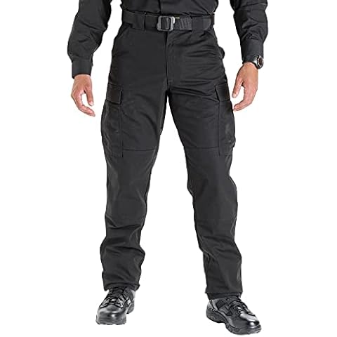 5.11 Tactical Men's TDU Cargo Trousers, Style 74003, Black, MxR Cover