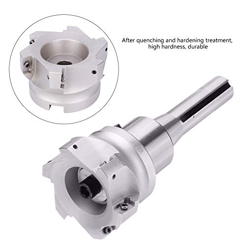 Image of Right-Angle End Mill Cutter BAP400R-80-27-6T High Carbon Steel Thin Coating Technology Offset Screw Fastening for Face Milling and Milling Machines with Stable Performance Durable