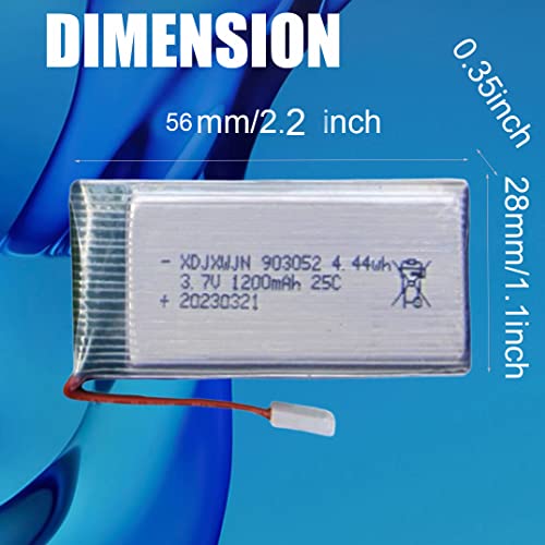 5Pcs 1200Mah 3.7V Upgrade Lipo Battery And Battery Charger For Syma X5Sw X5Sc X5Sc-1 Rc Quadcopter Drone #TOP2