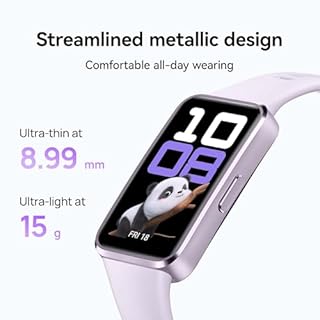 HUAWEI Band 10 Smartwatch Aluminum Alloy Case up to 14 Days Battery Life, iOS & Android, Average Sleep HRV and Sleep Insights with an AI-powered Fitness Monitoring Tracker, Sleep Breathing Awareness