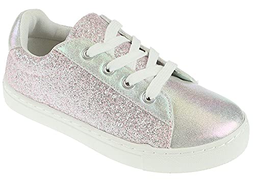 Capelli New York Girls Lace Up Fashion Sneaker