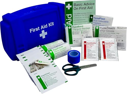 Safety First Aid Group Evolution BarKiosk Catering Kit Fully Stocked, Blue