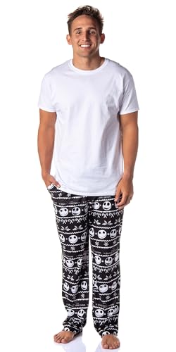 The Nightmare Before Christmas Mens' Jack Skellington Movie Sleep Pajama Pants2