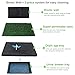 Dog Grass Pad with Tray Large, Puppy Turf Potty Reusable Training Pads with Pee Baffle, Artificial Grass Patch for Indoor and Outdoor Use, Ideal for Small and Medium Dogs (30