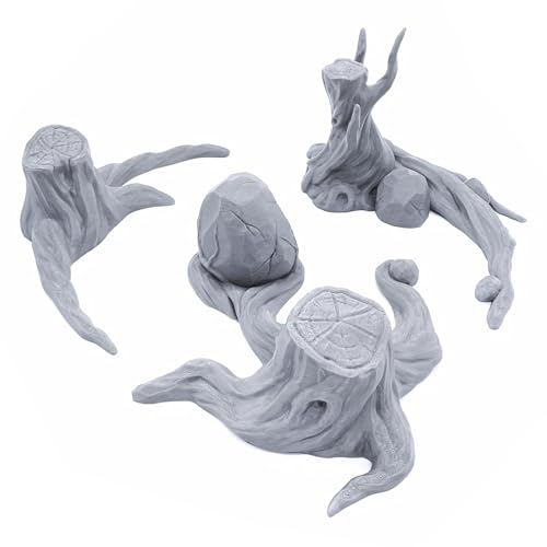 Terrain de guerre 28mm et cercle d'arbre imprimé 3D Makers Anvil