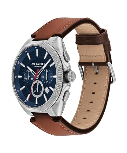 Image of Coach Jackson Men's Chronograph Watch | Luxury Fashion Timepiece for Daily Elegance | Water Resistant (Model 14602683)