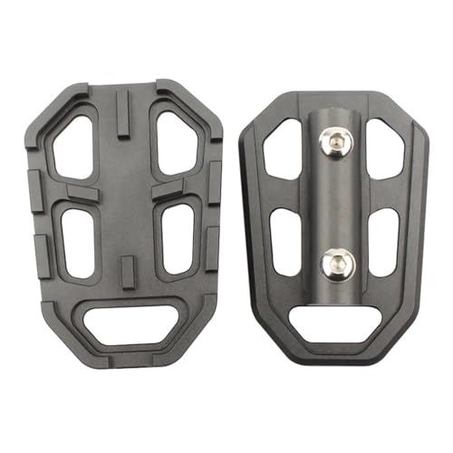 Motorrad Fußrasten Passend für BMW R1200GS G310GS S1000XR F850/750 GS R Ninet Scrambler/Urban/Urban GS Motorrad Breite Fußrastenverlängerung Dirt Bike(Titanium)