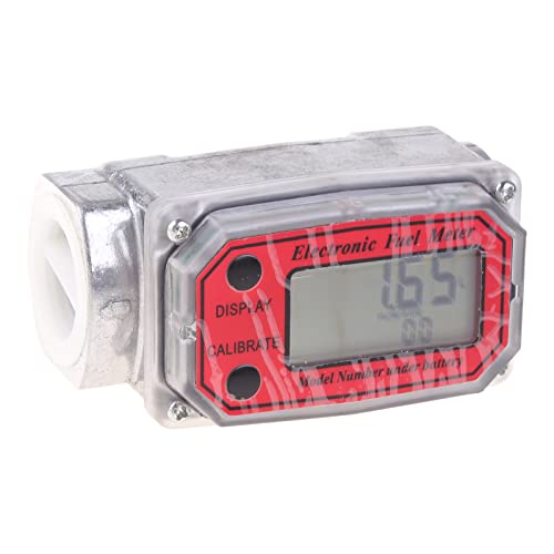 YZYDF Digital for Meter LCD Display Oil Flowmeter Meter Meter for Measure