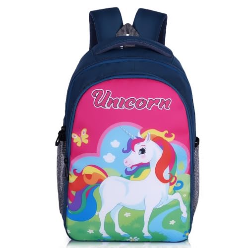 Image of GOOD STAR Polyester kids Primary School Backpack, 30 Litres, Cartoon Print, for Nursery to 5th Standard Boys and Girls Tuition Lightweight cartoon Bag