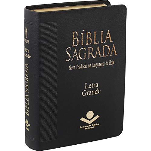 Bíblia Sagrada Letra Grande - Preta - SBB Cover