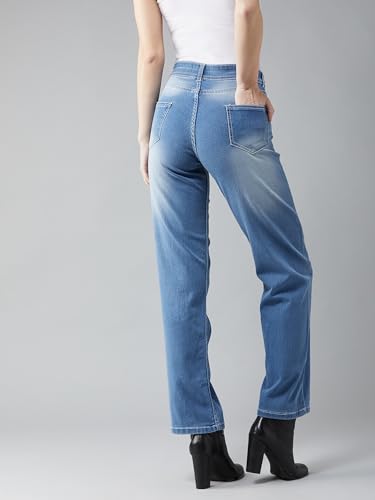 Image of Dolce Crudo High Rise Wide Leg Jeans for Women