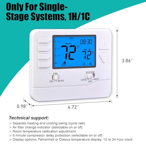 5-1-1-Day-Programmable-Thermostats-for-Home-1-Heat-1-Cool-Conventional-Single-Stage-Systems
