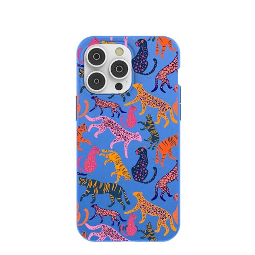 Pela | Phone Case Compatible with iPhone 14 Pro Max | Limited Edition | Supports Wireless Charging | Cute Eco Friendly | Jungle Cat - image 1