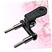 OHPHCALL Cycle Head Light Holder Bike Light Mount Bracket Digital Camera Mount Aluminum Handlebar Lamp Rack Black for Mountain Bikes Road Bikes