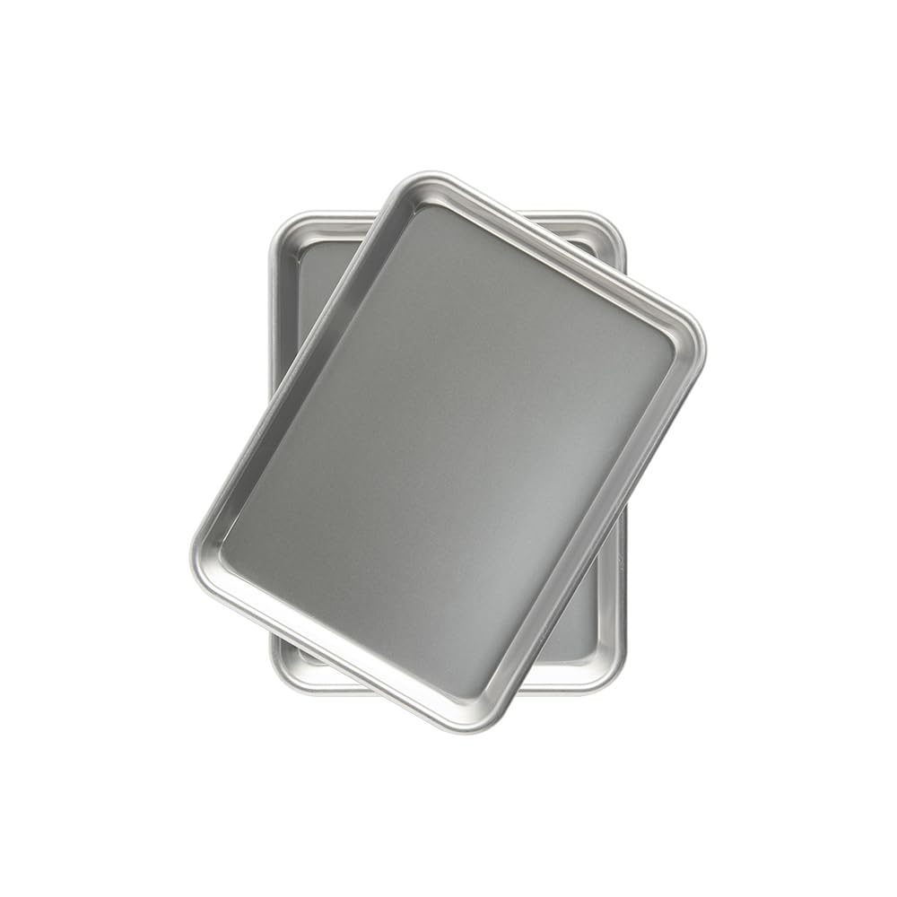 Nordic Ware Aluminized Steel Quarter Sheet Baking Pans, 2-Pack