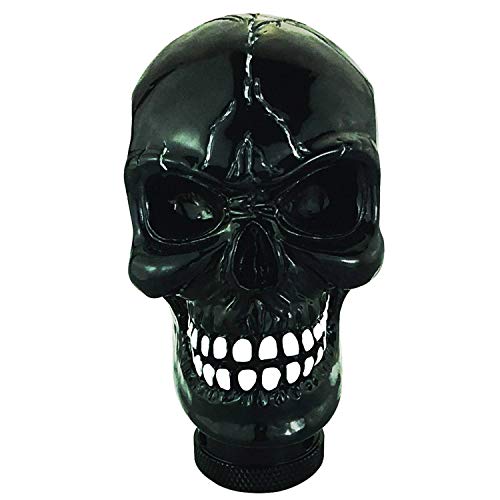 Abfer Gear Stick Shift Knob Cool Skull Car Handle Shifter Knobs Shifting Head Fit Automatic Manual Transport Vehicles (Black) Abfer Gear Stick Shift Knob Cool Skull Car Handle Shifter Knobs Shifting Head Fit Automatic Manual Transport Vehicles (Black)