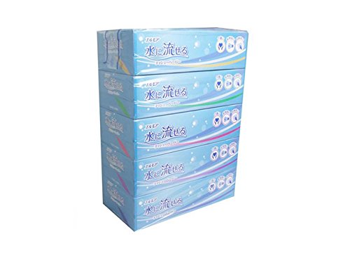 Kami Shoji Elmore Tissue Paper 180W × 5 Boxes × 10 Pieces Set (4971633002913)