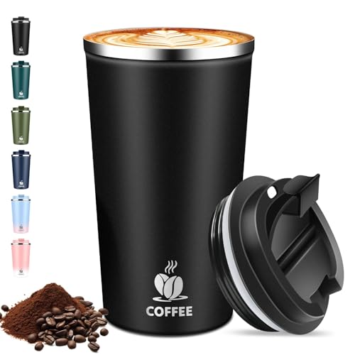 Thermobecher Kaffeebecher to Go - mit Deckel,...