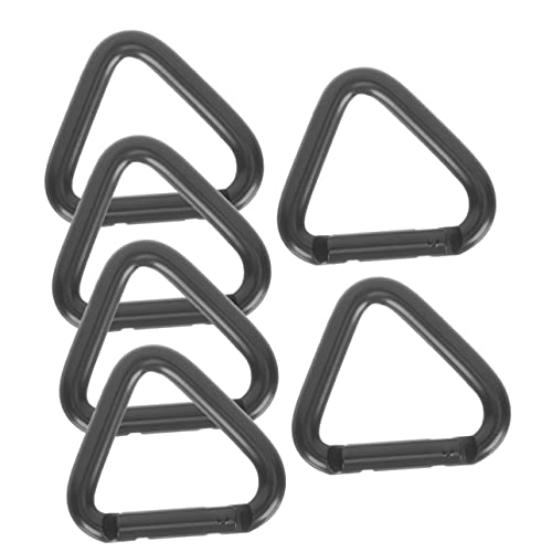 BCOATH Aluminum Alloy Carabiner Clip Triangle Climbing Buckle Small for Camping