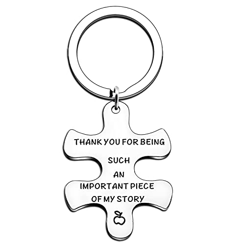 FMCC Thank You Gifts for Women Men Gifts for Teacher TA Nursery Teaching Assistants Leaving Gifts Keyring