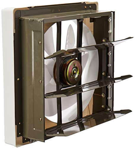 Professional Grade Products 9800397 Professional Grade 12" 965 CFM Shutter Exhaust Fan for Garage Shed Pole Barn Hydroponic Ventilation