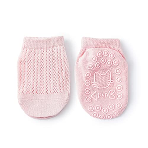 Infant Boys Girls Non Slip Socks Breathable Cartoon Mesh The Floor Socks Barefoot Socks Non Slip Grip Ankle Socks2