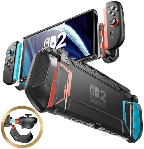 （12:00時点） Mumba Nintendo Switch 2 2025 用 ケース TPUグリップ 保護カバー ドッキング可能 アクセサリー Nintendo Switch2とJoy-Con コントローラー対応 [Blade シリーズ]