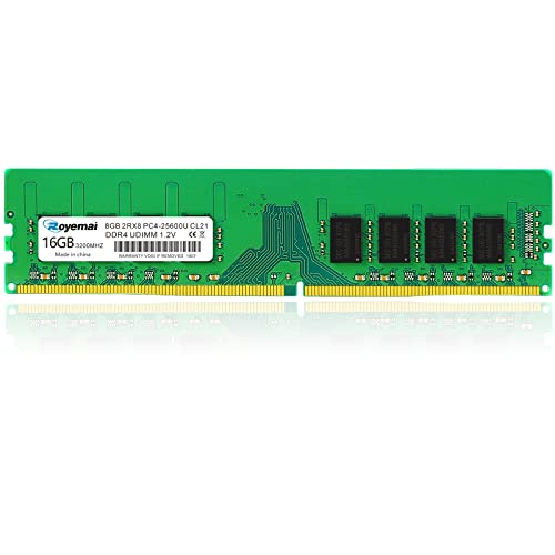 Image of PC4-25600 DDR4 3200 16GB (1x16GB) RAM PC4 25600U 3200MHZ 2Rx8 288-pin 1.2v 16G Memory Upgrade for Desktop