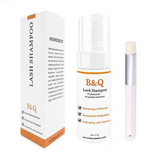 Eyelash Extension Cleanser Foam For Eyelash Extension Wash Eyelash Makeup Remover Lash Shampoo Set Lashes Water Foaming Daily Use