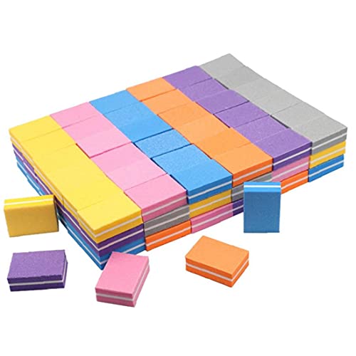 TOSSPER 20pcs / Set Mini Feile Buffer Schwamm Nagelpolierblöcke Kleine Tragbare Dateien Nagel-polier Maniküre Werkzeuge… – Bild 3