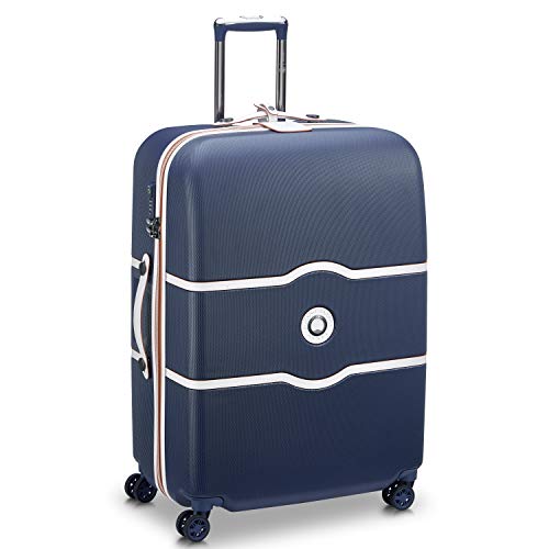 Scopri offerta per Delsey VALIGIA TROLLEY 4 DOPPIE RUOTE 77 CM ROLAND GARROS, Blu Navy