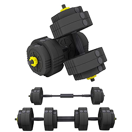 SDHYL Adjustable Dumbbells-Pair 55 pounds for Two Dumbbells,Anti Rolling Fitness Dumbbells S7-YZWD001-25-US