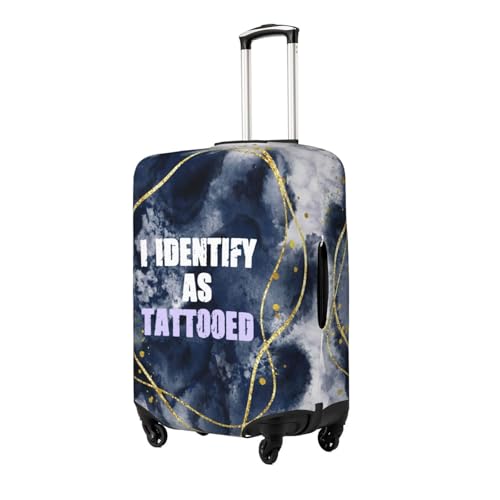 i identify as tattooed Suitcase Cover,Luggage Protector Suitcase Covers,Luggage Cover Washable Suitcase Cover,Suitcase Cover,Suitcase Covers For Luggage,Luggage Covers for Suitcase (Medium)2