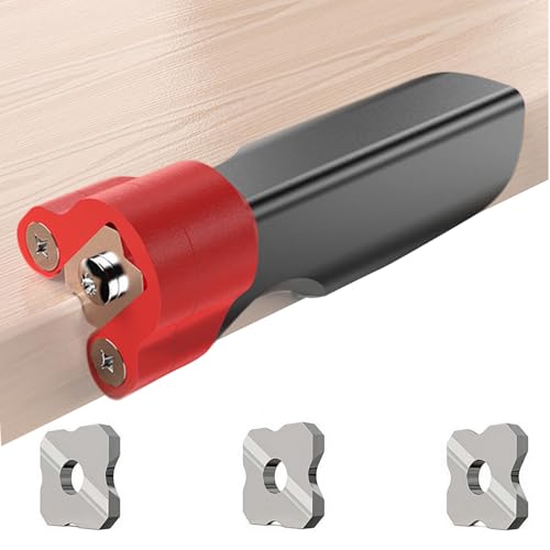 Genérico Recortadora para Trabajo De Madera - Máquina Rebordeadora Multifunción - Máquina Recortadora Portátil para Taller, Puertas, Carpintería, Industrial y Ebanistería