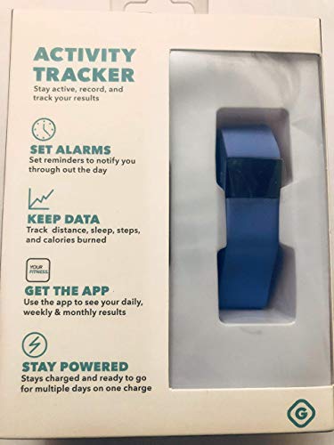 Gems Activity Tracker Adjustable Wrist Band - Light Blue
