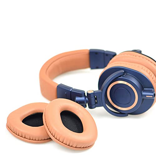 V-MOTA - Orejeras De Repuesto Para Auriculares Audio-Technica ATH M50X, M50XBT, M50, M40X, M30, M20 (1 Par