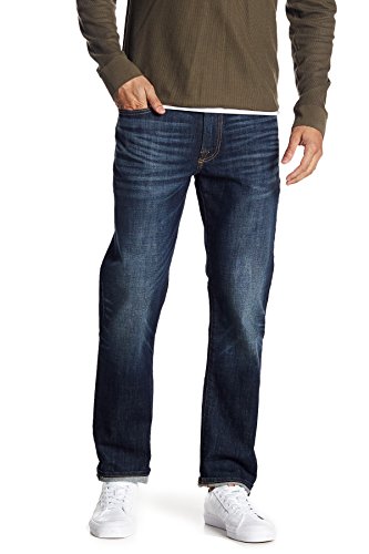 Lucky Brand Men's 121 Heritage Slim Fit Jeans (Patton Village, 34 X 32)
