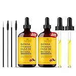 Botanic Hearth 100% Pure Batana Oil For Hair Growth | Infused with Batana& Kemel | Hair Oil Repairs Dry Damaged Hair, Strengthening, Healthier - Hair Tonic, 4.0 fl oz (pack of 2)