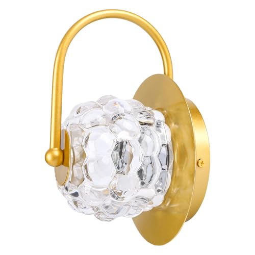 Pumpkin Wall Light, Rose Gold Sconce - Warm White 2700K