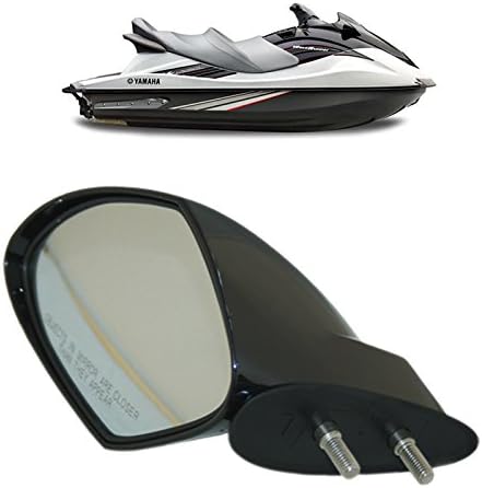 Motobiker WaveRunner VX Mirrors Left Hand Side Compatible with Yamaha VX110 Deluxe Cruiser Sport F1S-U596B-10-00