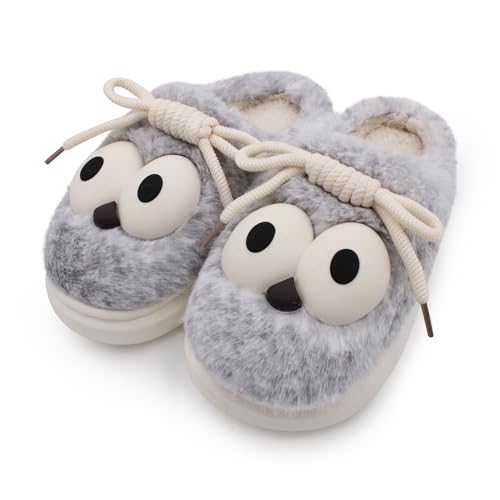 Image of VRITRAZ Women's Comfort Slip On Closed Toe Warm Winter House Clog Indoor Slipper