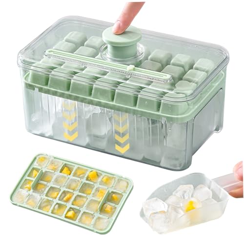 Bandeja para Cubitos de Hielo con Tapa y Recipiente 28 Cavidades miniatura 1