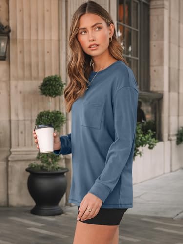 Image of AUTOMET Womens Long Sleeve T Shirts Crewneck Sweatshirts