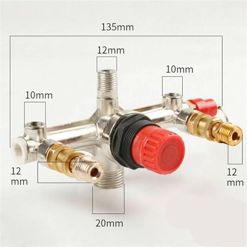 Régulateur de pression pour compresseur d'air switch 90-120 PSI 240V