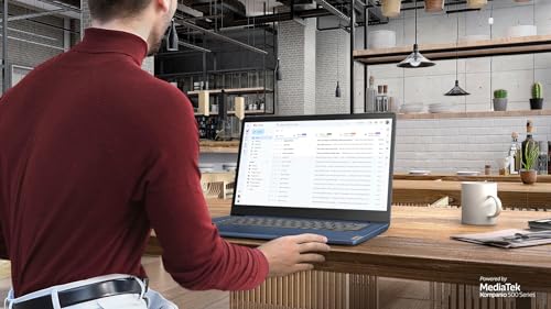 Image of Lenovo 14'' FHD Touchscreen Slim 3 Chromebook Laptop for Business Student, 8-Core MediaTek Kompanio 520, 4GB RAM, 64GB eMMC, 256GB Micro SD Card, Wi-Fi6, Long-Battery Life, Chrome OS