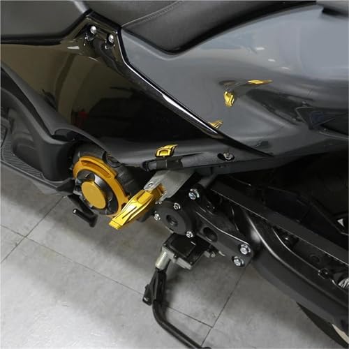 Repose-pieds arrière Yamaha T-Max 560 pour améliorer le confort du passager - 5