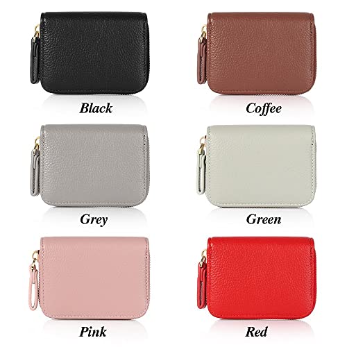 1PC First Layer Cowhide Organ Card Case RFID Anti-theft Lady Card Holder Men Card Case Multifunctional2