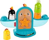 Fisher-Price Baby Toy Stack and Rattle Birdie, Stacking & Balancing Activity with Sensory Details for Developmental Play Infants Ages 6+ Months