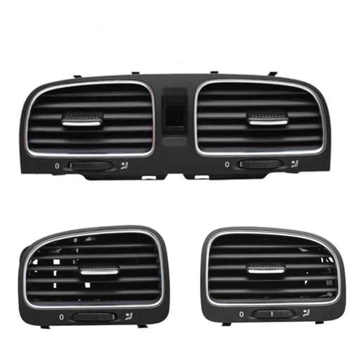 �󒲃x���g�o���p �ɓK������ �S���t �ɓK������ MK6 2009-2013 �ԗp�t�����g�_�b�V���{�[�h�G�A�R���x���g�R���\�[���A�E�g���b�g���[�o�[�p�l�� 5K0819728 5K0819703 5K0819704(3 pcs)